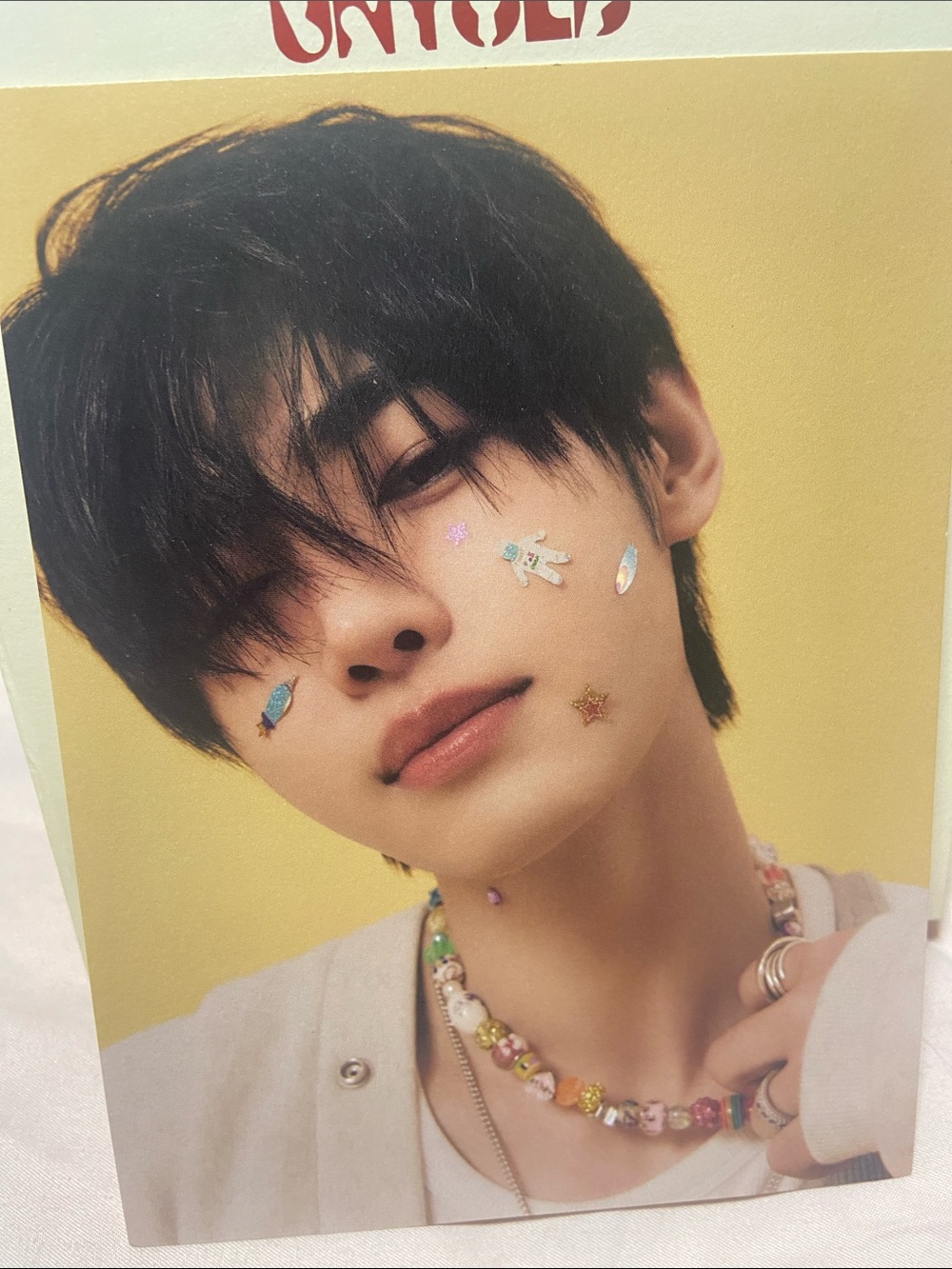 Official Sunghoon photo from romance untold album inceptio version